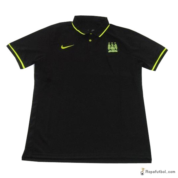 Polo Manchester City 2016/17 Negro